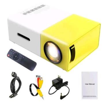 Imagem de Projetor Portátil YG300 Pro, 1600 Lumens USB - HDMI - L JACK 