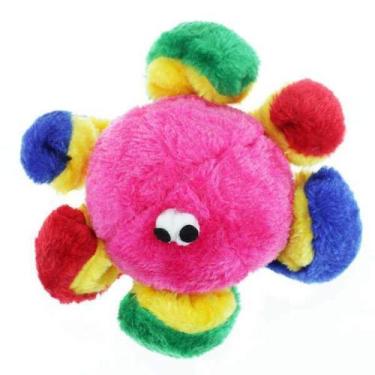 Imagem de Brinquedo Chalesco Para Cães Pelúcia Polvo Colorido