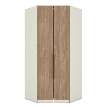 Imagem de Armário De Canto Closet 2 Portas Seletto Areia Jequitibá - Henn
