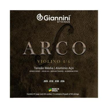 Imagem de Encordoamento para Violino 4/4 Giannini Arco