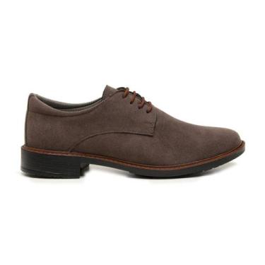 Imagem de Sapato Social Marrom Masculino Elegante Sport Fino Trabalho - BR2 FOOT