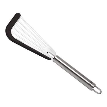 Imagem de (Slotted Spatula, Graphite) - Kuhn Rikon Soft Edge Slotted Spatula, Graphite