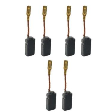 Imagem de Kit com 3 pares Escova de Carvão para Furadeira Skil 6600 6602 1604321