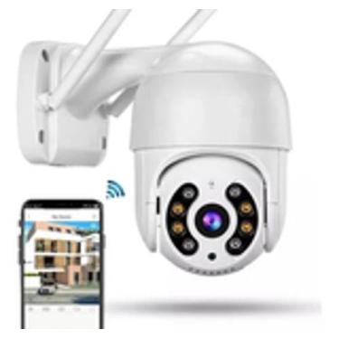 Imagem de Câmera Ip Externa Speed Dome Wifi Auto Tracking Ip66 Ptz - V380