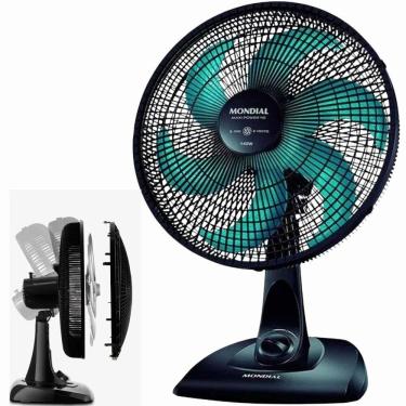 Imagem de  Ventilador De Mesa Mondial 6 Pás 140w Vsp-40-ap Preto -127v