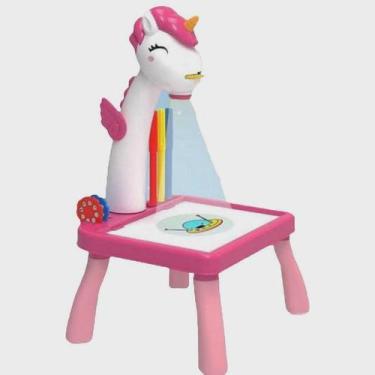 Imagem de Mesinha Projetor Desenho Infantil Unicórnio - FUN GAME