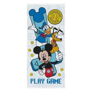 Imagem de Toalha Banho Mickey Personagem Felpuda Estampada 60 x 120cm - Lepper