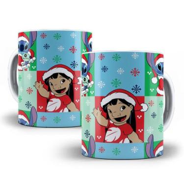 Imagem de Caneca Lilo & Stitch Natal Personalizada Modelo 1 - Tio da Caneca