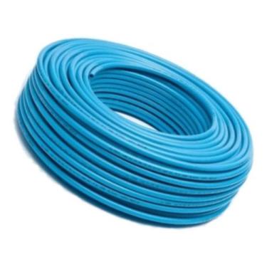 Imagem de Mangueira Pneumática De Poliuretano Tubo Pu 6mm  Azul - 5mts - Mecapar