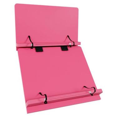 Imagem de Suporte Para Livro Duplo Resistente Ergonômico - Cores - Marca Fácil, 