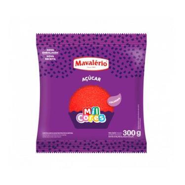 Imagem de Açúcar Cristal Vermelho 300g - 1 unidade - Mavalério - Rizzo