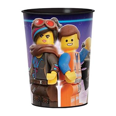 Imagem de Amscan Copo de lembrancinha internacional 421711 Lego Movie 2, Multi