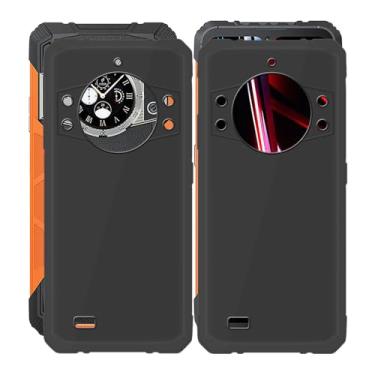 Imagem de Capa Cubot Kingkong ACE 3, capas pretas KJYFOANI à prova de choque, proteção contra quedas de 360°, capa de silicone macio ultrafino de corpo inteiro para Cubot Kingkong ACE 3 (16.7 cm) - [Pacote com