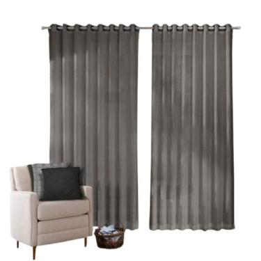 Imagem de Cortina Quarto e Sala 550 X 270 Cm Havana Cacau - Belchior