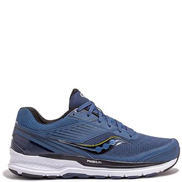 Imagem de Saucony Tênis de corrida masculino Echelon 8, Tempestade/Preto, 8.5