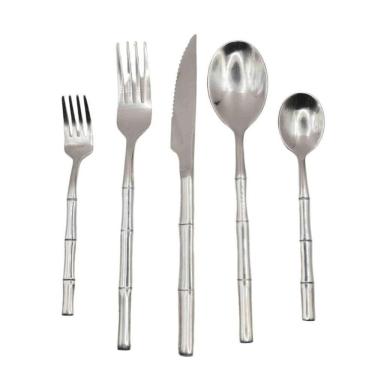 Imagem de Faqueiro 30 Peças Em Inox Bamboo Kenya