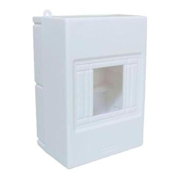 Imagem de Quadro 04 disjuntores branco steck