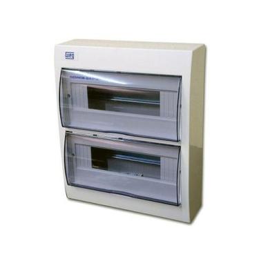 Imagem de Quadro De Distribuição Weg Para 24 Disjuntor Din De Sobrepor