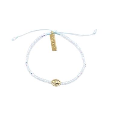 Imagem de My Saint My Hero Pulseira Say Yes Miraculous Mary - dourado, One Size, Algodão, Sem Pedra Preciosa