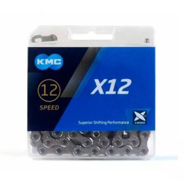 Imagem de Corrente Kmc X12 12v 126 Elos Com Power Link Original Kmc