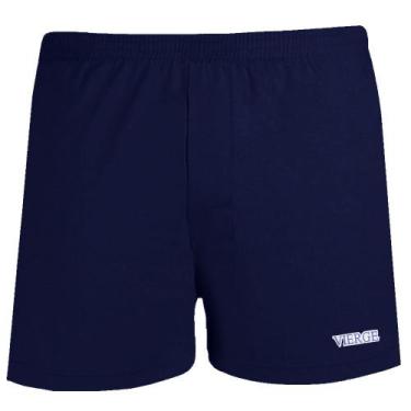 Imagem de Cueca Vierge Samba-Canção 100% Malha em Algodão - 0297, Azul marinho, 