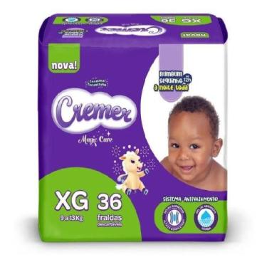 Imagem de Fralda Descartável Cremer Tamanho XG 36 Unidades