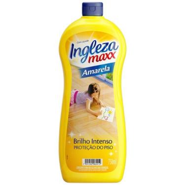 Imagem de Cera liquida ingleza maxx tradicional amarela 750ml