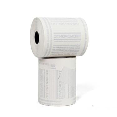 Imagem de Bobina Térmica Para Relógio de Ponto 57mm X 300m - caixa com 6 unidade