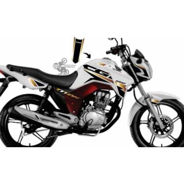 Imagem de Kit Completo Adesivo Titan 150 Edição Especial Matrix - Adesivos Matri