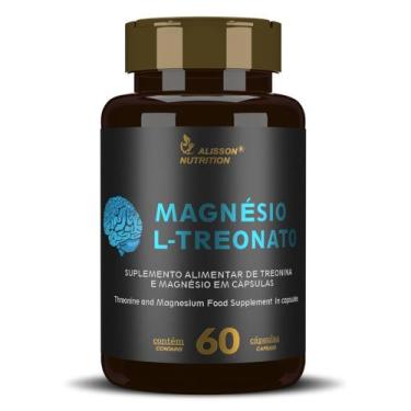 Imagem de Magnésio L Treonato Threonine and Magnesium Supplement in 60 capsules 
