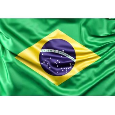 Imagem de Linda Bandeira BBB Brasil Brasileira Grande 1,5 x 0,9m Jogos - WCAN