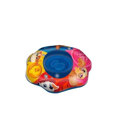 Imagem de Boia Bote Bebê Fralda Infantil Patrulha Canina Piscina Bebe 56cm - Eti