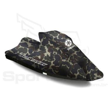 Imagem de Capa Para Jet Ski Yamaha Super Jet - Camuflada - SPTS, Preto, Verde es