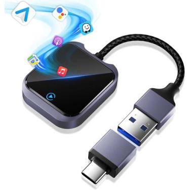 Imagem de Adaptador de carro Oasplus Wireless Android Auto e Carplay 5Ghz WiFi