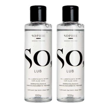 Imagem de Sophie Sensual Feelings So Lub Kit  2x Gel Lubrificante Íntimo, Kit