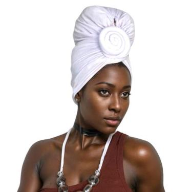 Imagem de Faixa turbante 2 em 1 - Ata multimarcas0810, Branco
