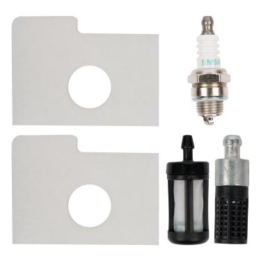 Imagem de BlueStars Kit de ajuste de filtro de ar MS170 MS180 - para motosserra STIHL MS 170 MS 180 017 018 1130 124 0800 com vela de ignição MS170 MS180 filtro de combustível filtro de óleo peças de motosserra