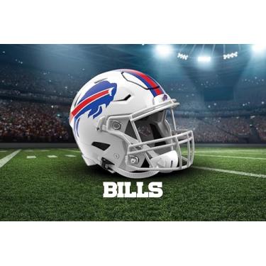Imagem de Northwest The Company NFL Buffalo Bills Tapete lavável, 51 x 81 cm, paisagem, cores do time