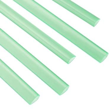 Imagem de PATIKIL 100 peças de barras de encadernação, barras de encadernação de 8 mm, aderência deslizante, capacidade de 50 folhas, tamanho A4, fichário de apresentação em forma de gota para currículo de capa