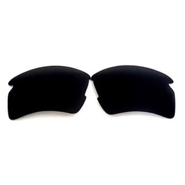 Imagem de GALAXYLENSE Kits de almofadas de nariz de substituição para óculos de sol Oakley Flak 2.0 ou Flak 2.0 XL, seleção múltipla (lentes Black Flak 2.0 GG)