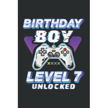 Imagem de Level 7 Unlocked 2015 Bday Video Game 7Th Birthday Boy Gamer Good: HEARTS JOURNAL: 6" x 9", 110 Pages, Lined Journal & Diary for Writing & Notes for ... Women, Memo Diary Subject Notebooks Planner.