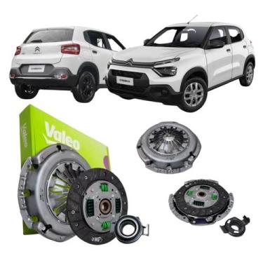 Imagem de Kit Embreagem Citroen C3 1.0 3cc 2022 À 2024 - Valeo