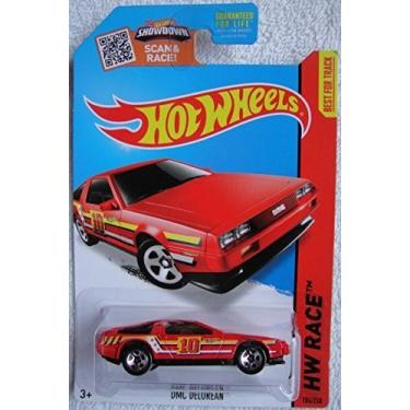 Imagem de Hot Wheels, 2015 HW Race, DMC Delorean [Red] 184/250_AB
