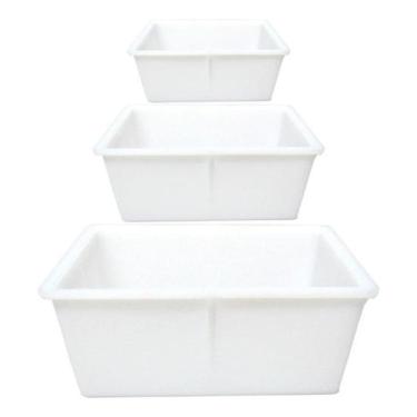 Imagem de Formas Queijo Mussarela 4Kg - 1Kg - 500G - Injesul  3 Peças 