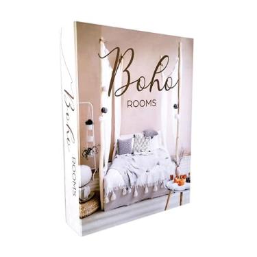Imagem de Estilo Boho Caixa Decorativa Organizadora Livro Fake em MDF