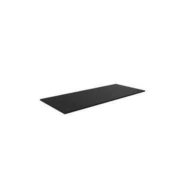 Imagem de Tampo Para Balcao 120 cm Preto REAJL - REAJL Moveis, Preto