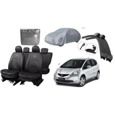 Imagem de Kit de Capa de Couro Fit 03-08 + Acessórios de Manutenção Automotiva -