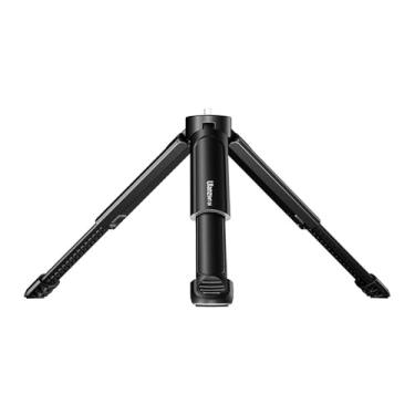 Imagem de Mini Tripé Ulanzi MT-14 Extensível, Portátil, Tamanho da Mesa, Suporte para Câmeras e Smartphones, Pés Antiderrapantes, Parafuso Rosca 1/4", Ideal para Vloggers, Fotografia e Gravação de Vídeos