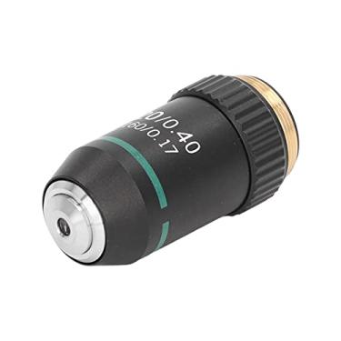 Imagem de Alto índice de Refração Lente Objetiva Achromatic 20x, Imagem Clara, Material de Latão, para Microscópios Biológicos