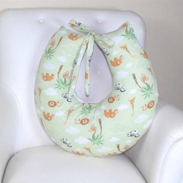 Imagem de Almofada Amamentação Estampada Com Ziper Em Toda Lateral Menino - Casp